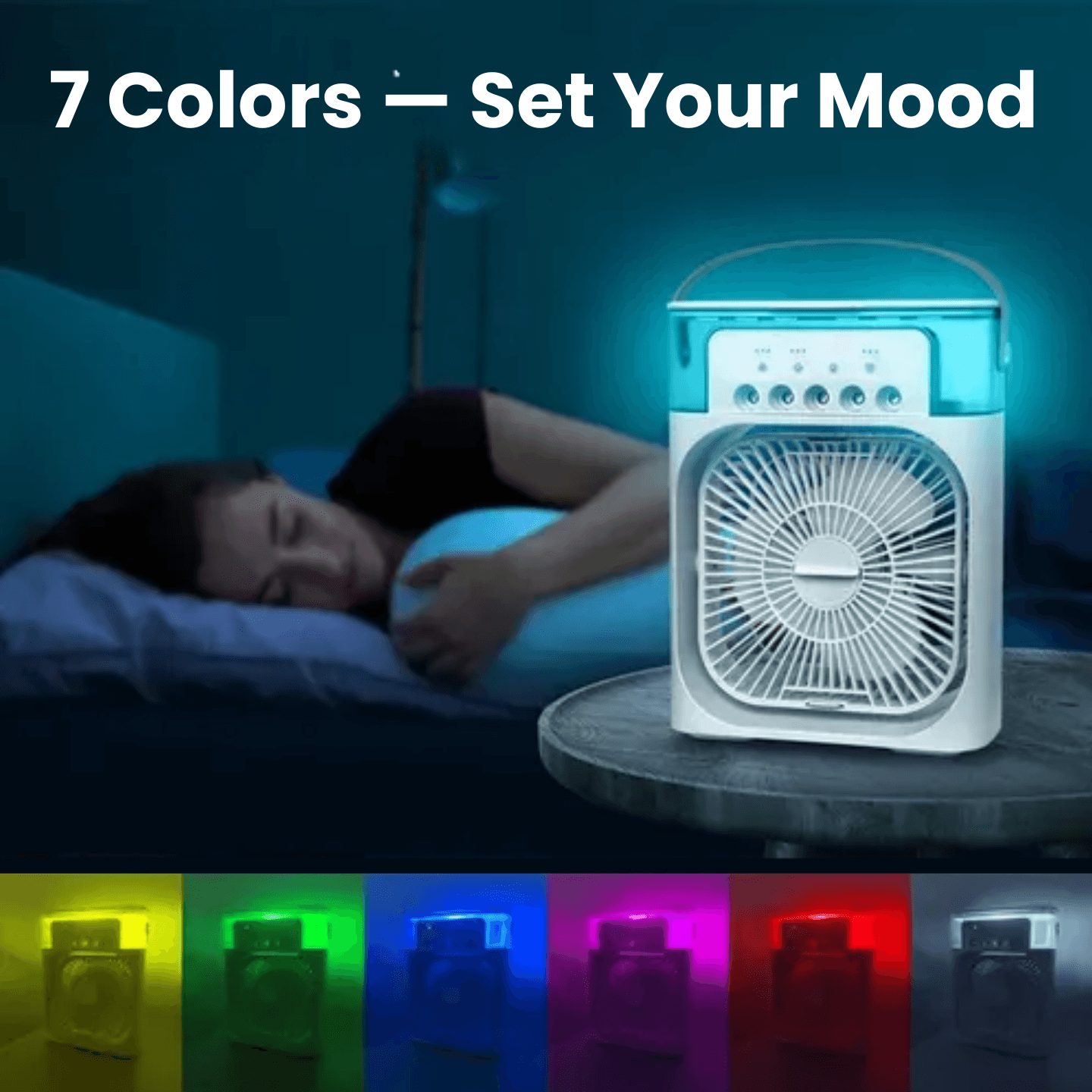 PORTABLE ICE COOLING FAN