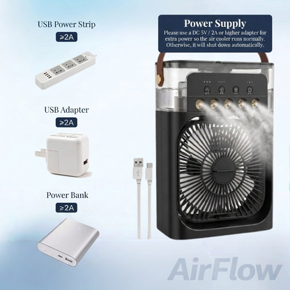 Portable Misting Fan
